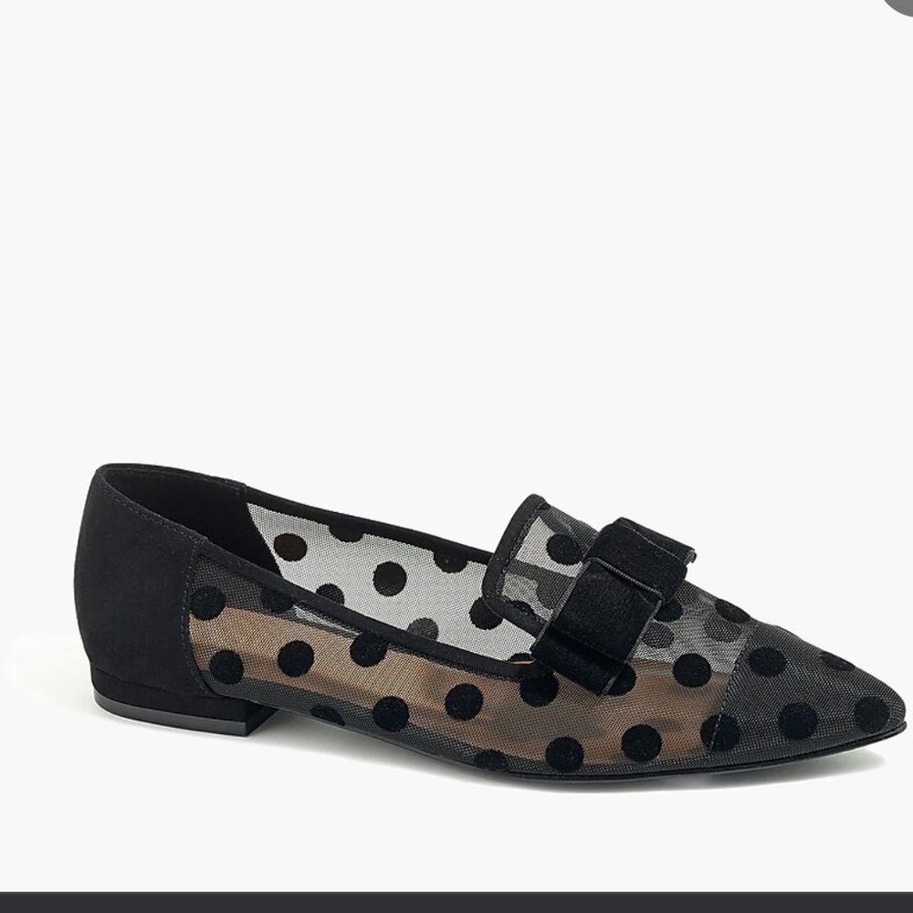JCrew Flats with Velvet Bow